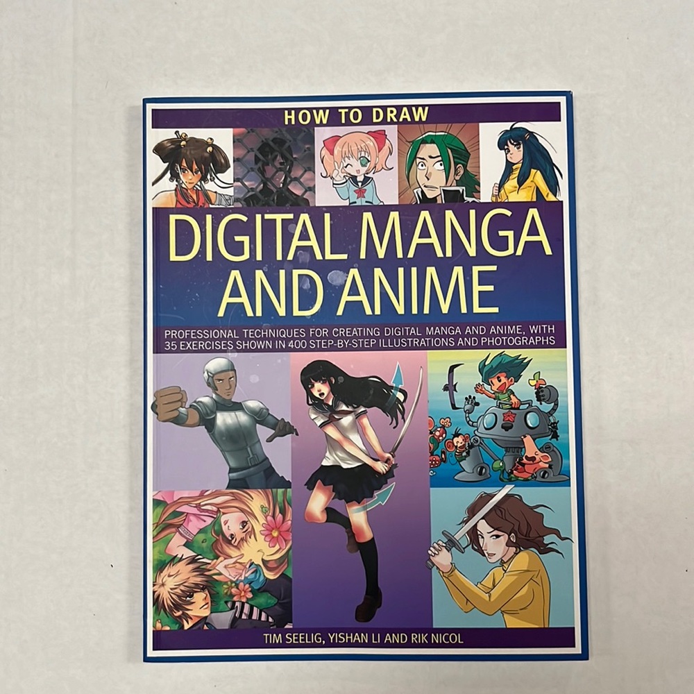 Brand new manga drawing book